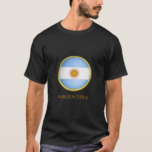 T-shirt Argentine - Drapeau de l'Argentine