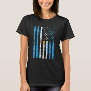 T-shirt Argentine Drapeau Football Fans Argentins Football