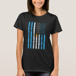 T-shirt Argentine Drapeau Football Fans Argentins Football