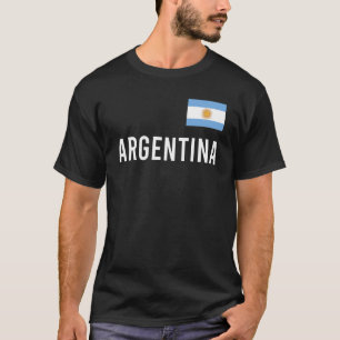 T-shirt Argentine Femmes Hommes Enfants Argentine Drapeau