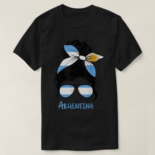 T-shirt Argentine fille Argentine fille Chica Argentine (Design devant)