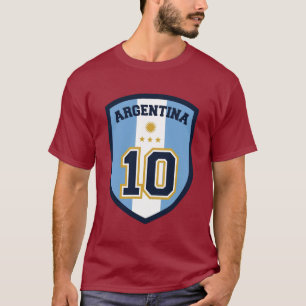 T-shirt Argentine Football 1928 Sun Crest Vintage Athlétiq