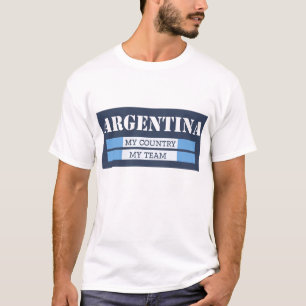 T-shirt Argentine Mon pays Mon équipe