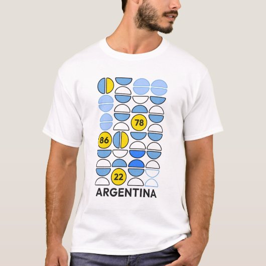 T-SHIRT ARGENTINE TEE I (Devant)