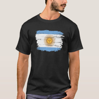 T-shirt Argentine vintage Drapeau pour l'Argentine