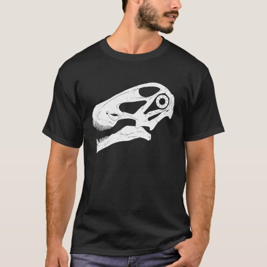 T-shirt Argentinosaurus Skull Fossil Hunter (Devant)
