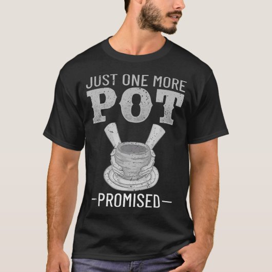 T-shirt Argile de poterie drôle de pot en céramique sculpt (Devant)