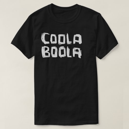 T-shirt Argot de Coola Boola Dublin (Design devant)