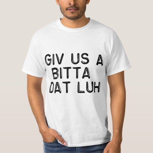 T-shirt Argot de Newfie (Devant)