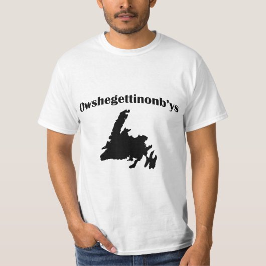 T-shirt Argot de Terre-Neuve (Devant)
