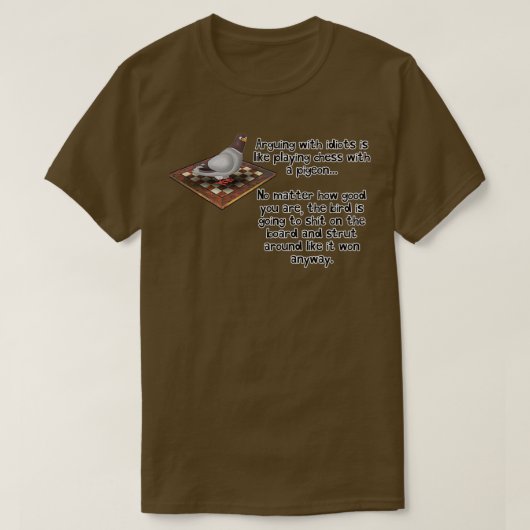 T-shirt Argument Avec Idiots 3 (Design devant)