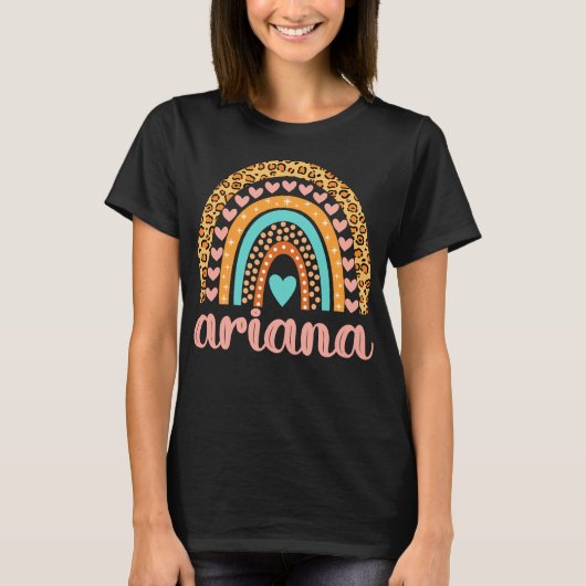 T-shirt Ariana Nom Ariana Anniversaire (Devant)