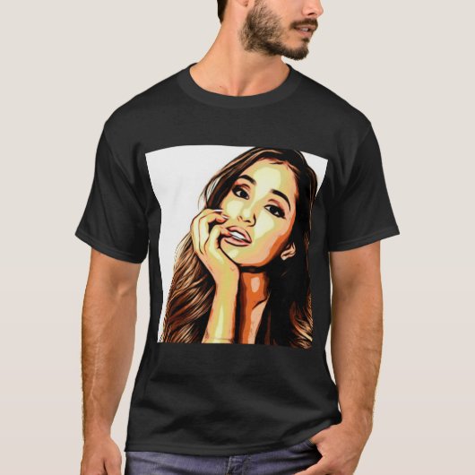 T-shirt Arianna Grande Photo Design (Devant)