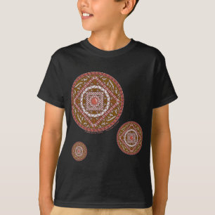 T-shirt Aries Mandala Kid's and Baby Dark Shirt