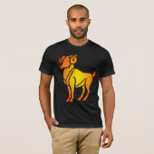 T-shirt Aries Shirt (Devant entier)