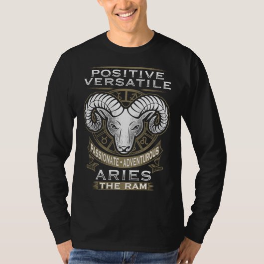 T-shirt Aries Zodiac Graphics (Devant)
