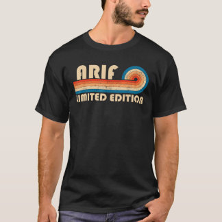 T-shirt ARIF Nom de famille Retro Vintage 80s 90s Annivers