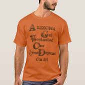 T-SHIRT ARIZONA (Devant)