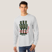 T-shirt Arizona Cactus Christmas Feliz Navidad (Devant entier)