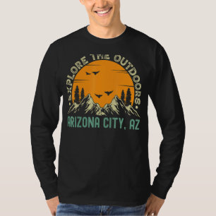 T-shirt Arizona City Arizona Explorez Les Extérieurs