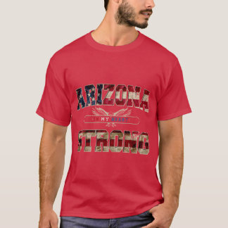 T-shirt Arizona dans mon cœur Fierté Forte Conception Incr
