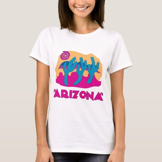 T-shirt Arizona Desert Rose (Devant)