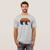 T-shirt Arizona Flag Bear (Devant entier)