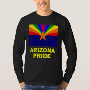 T-shirt Arizona Gay pride Lgbtq Lesbian Rainbow State Usa