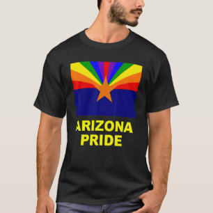 T-shirt Arizona Gay pride Lgbtq Lesbian Rainbow State Usa