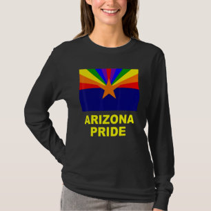 T-shirt Arizona Gay pride Lgbtq Lesbian Rainbow State Usa