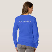 T-shirt Arizona Humane Society Volontaire Long Sleeve (Dos entier)