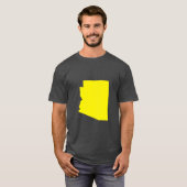 T-shirt Arizona jaune (Devant entier)