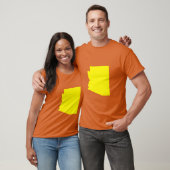 T-shirt Arizona jaune (Unisexe)