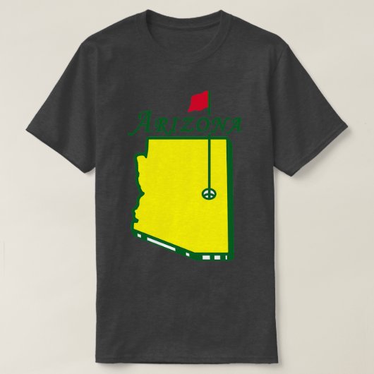 T-shirt Arizona Masters Golf (Design devant)