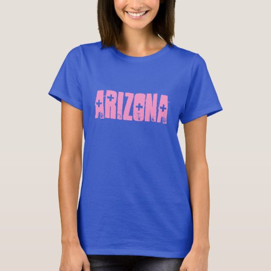 T-shirt Arizona rose (Devant)