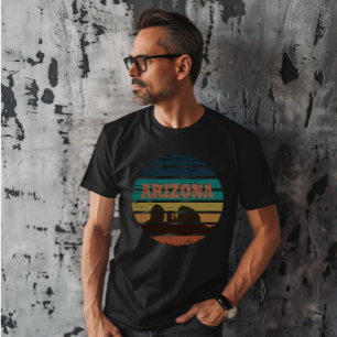 T-shirt Arizona Sedona paysage vintage az coucher de solei