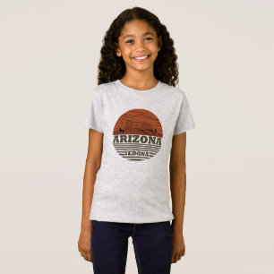 T-Shirt Arizona Sedona paysage vintage rétro az