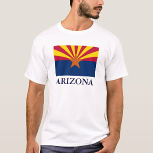 T-shirt Arizona State Flag Mens