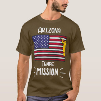 T-shirt Arizona Tempe Mormon LDS Mission Missionnaire Don
