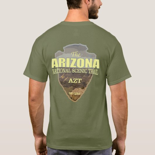 T-shirt Arizona Trail (flèche) (Dos)