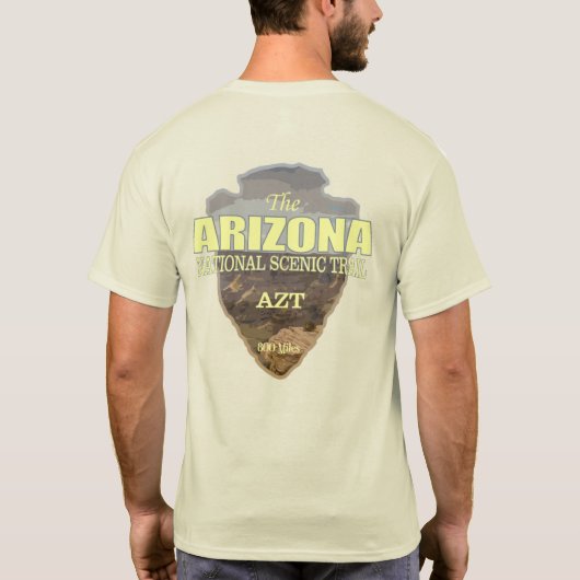 T-shirt Arizona Trail (flèche) (Dos)