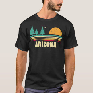 T-shirt Arizona Vintage Pine Sunset Souvenir