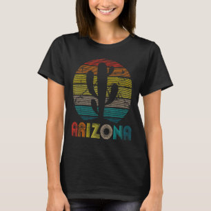 T-shirt Arizona Vintage Rétro Hommes femmes AZ Graphisme