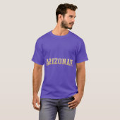 T-shirt arizonan surdimensionné (Devant entier)