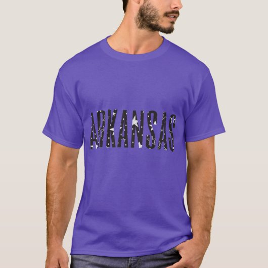 T-shirt arkansas 13 (Devant)