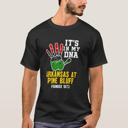 T-shirt Arkansas à Pine Bluff, APB, conception de souvenir (Devant)