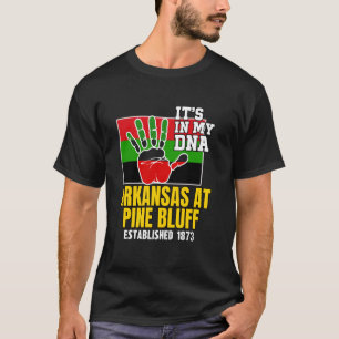 T-shirt Arkansas à Pine Bluff, APB, Rouge, Noir et Vert
