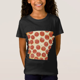 T-Shirt ARKANSAS PIZZA PEPPERONI PIZZA STATE