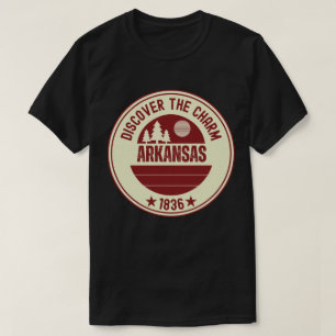 T-shirt Arkansas Razorbacks - Cadeau d'État naturel