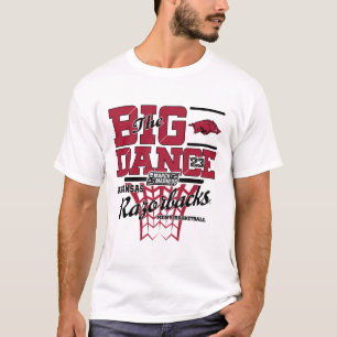 T-shirt Arkansas Razorbacks Marche Folie Basketball Danse